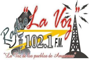 Logo de Radio La Voz – 102.1 FM