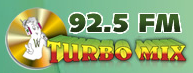 Logo de Radio Turbo Mix – 92.5 FM