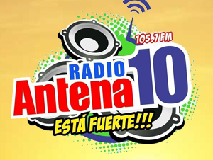 Logo de Radio Antena 10 – 105.7 FM