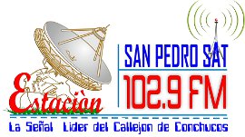Logo de Radio San Pedro Sat – 102.9 FM