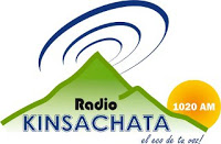Logo de Radio Kinsachata – 1020 AM