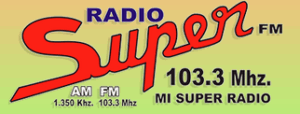 Logo de Radio Super – 103.3 FM – 1350 M