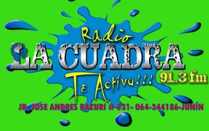 Logo de Radio La Cuadra – 91.3 FM