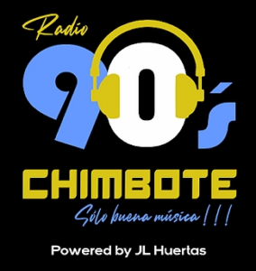 Logo de Radio 90s Chimbote – Lima